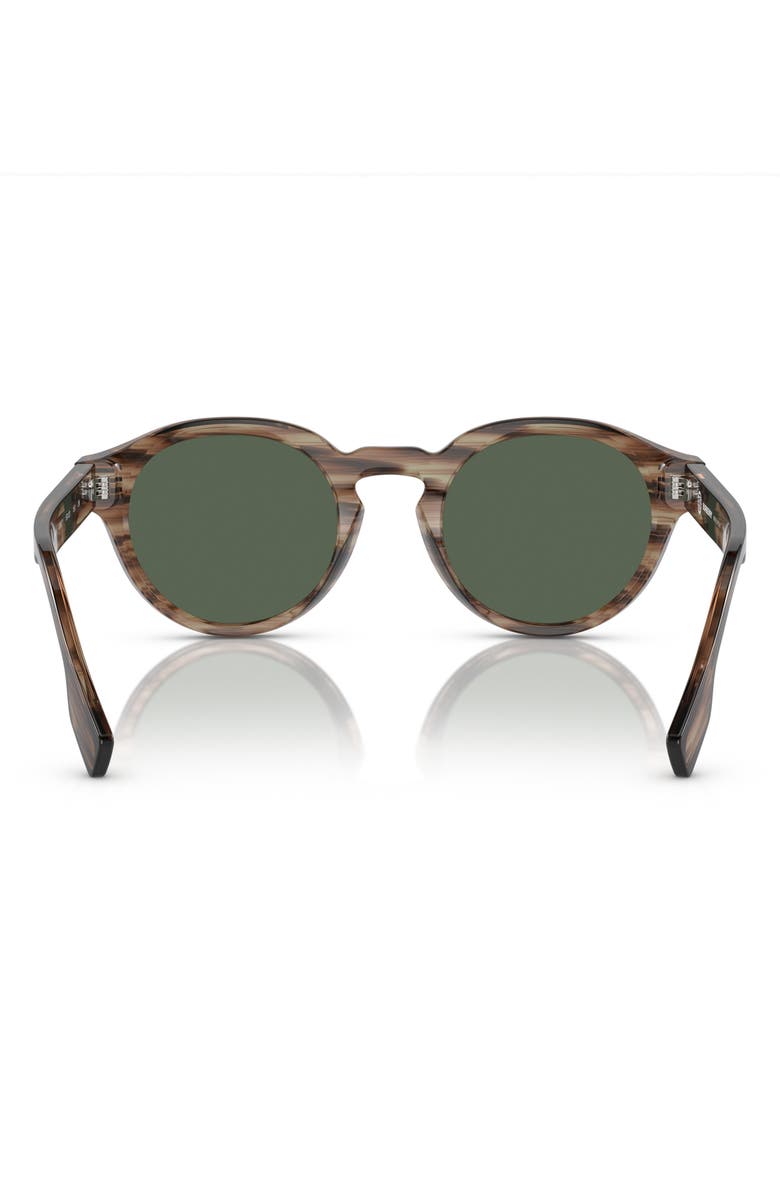 Burberry 50mm Phantos Sunglasses, Alternate, color, Green