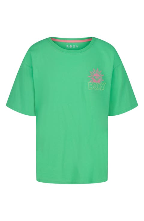 Kids' Oceanwave Oversize Cotton Jersey T-Shirt (Big Kid)