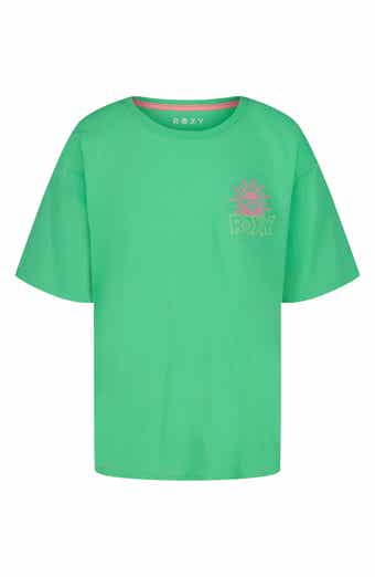 Roxy Kids' Oceanwave Oversize Cotton Jersey T-Shirt