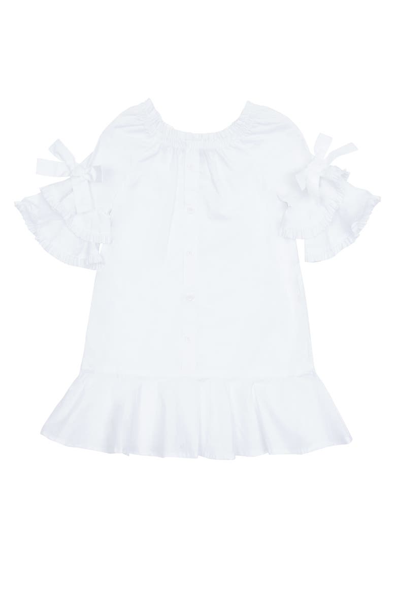 Habitual Girl Idalia Ruffle Sleeve Dress, Alternate, color, 