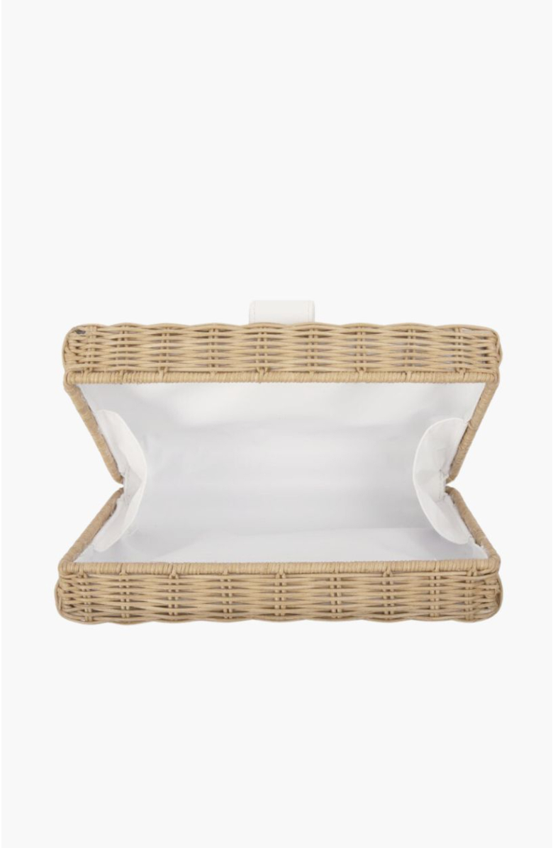 Modern Picnic THE SNACKER, Alternate, color, White Wicker