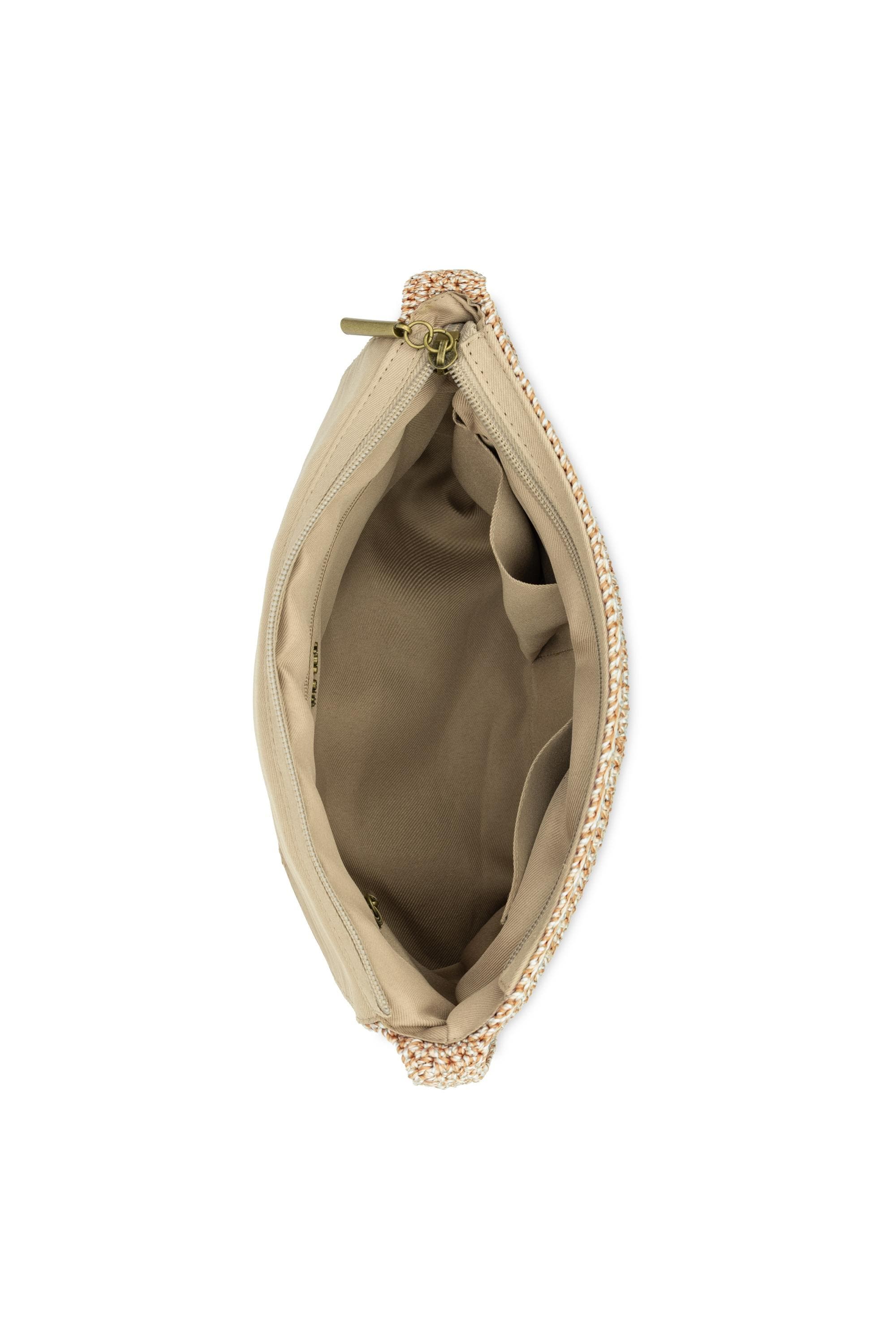 Marlow Crochet Flap Shoulder, Alternate, color, Bamboo Static