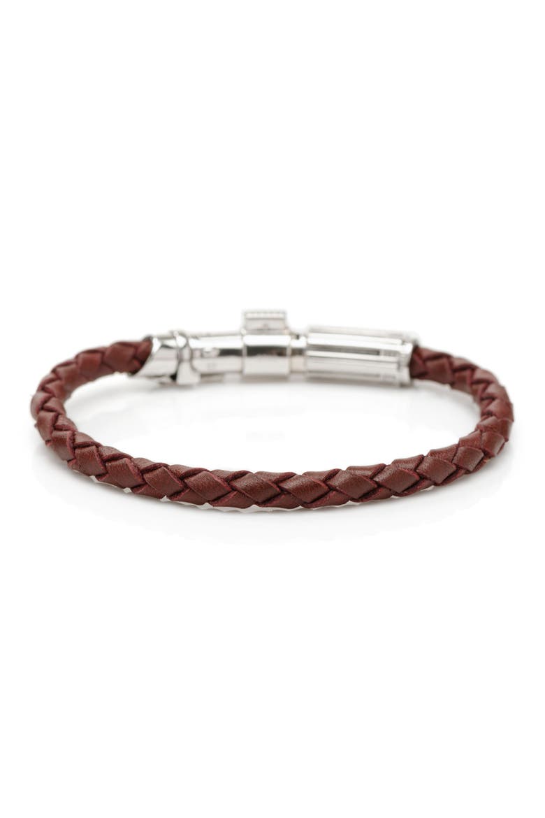 Star Wars™ Darth Vader Braided Leather Lightsaber Bracelet, Alternate, color, RED