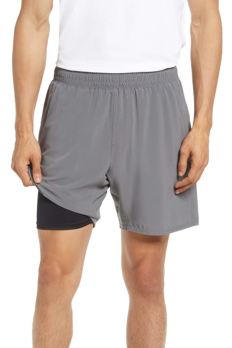 Men's Ghost Stretch Shorts, Main, color, SLATE