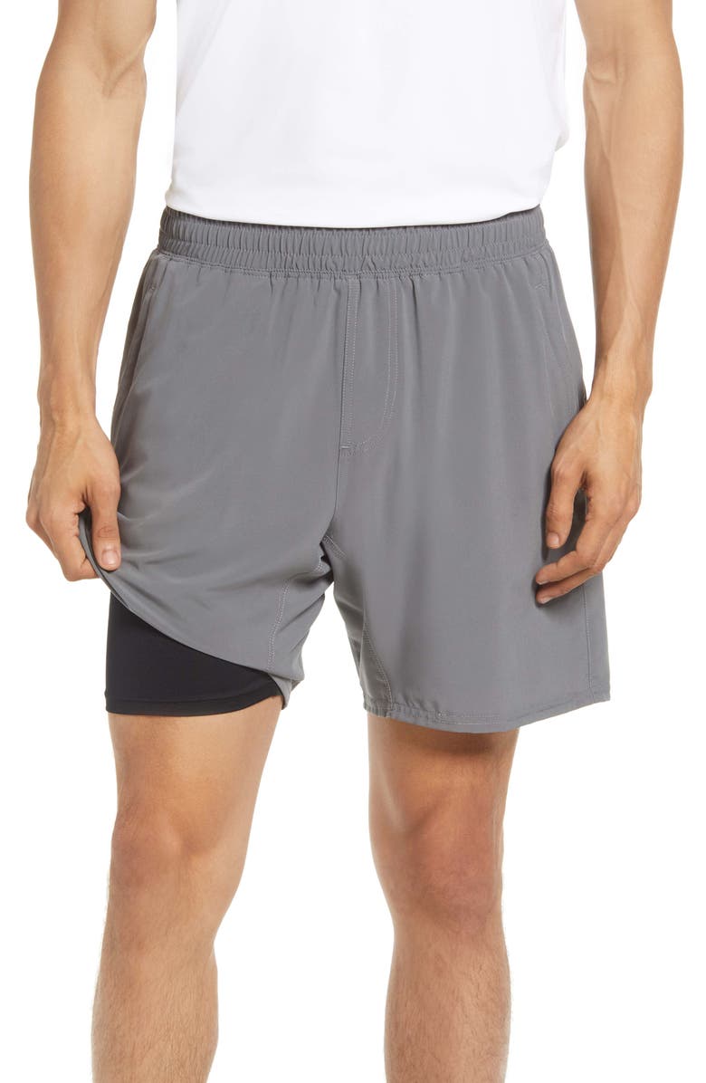 Barbell Apparel Men's Ghost Stretch Shorts, Main, color, 