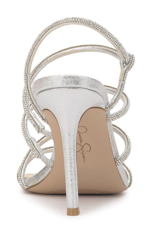 Jessica Simpson Vioreena Pointed Toe Slingback Sandal In Animal Print