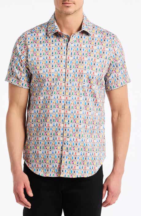 Robert Graham Livingston Stretch Short Sleeve Button-Up Shirt