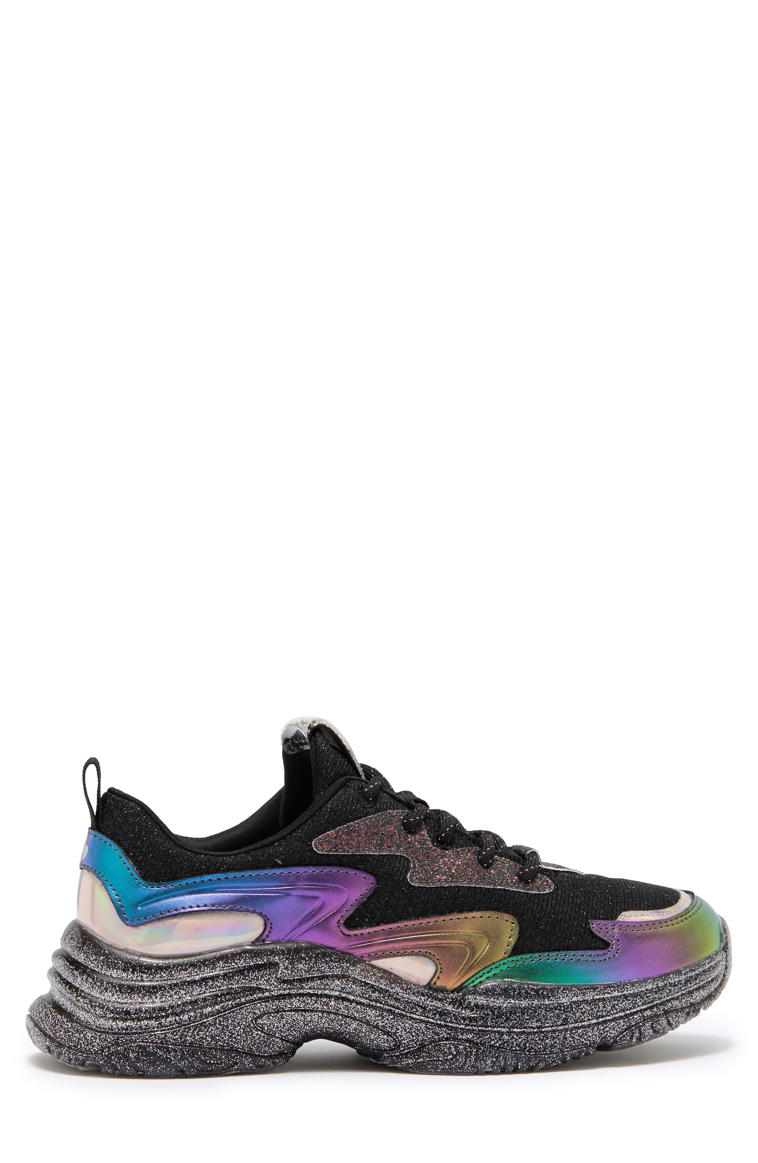 SKECHERS Prismatic Glitter Sneaker, Alternate, color, 