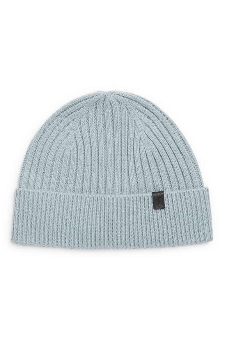 Rib Mix Beanie, Main, color, DUSTED BLUE