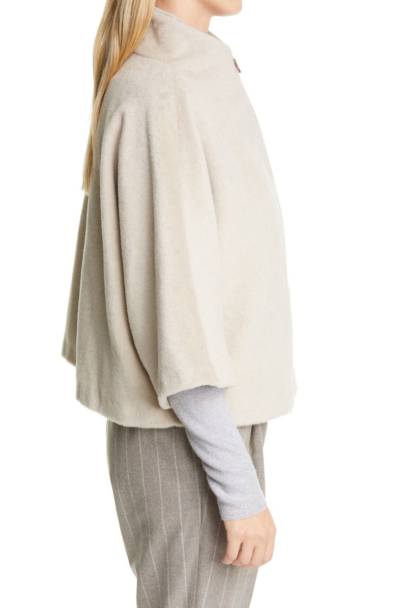 Fabiana Filippi Wool Blend Crop Jacket, Alternate, color, 