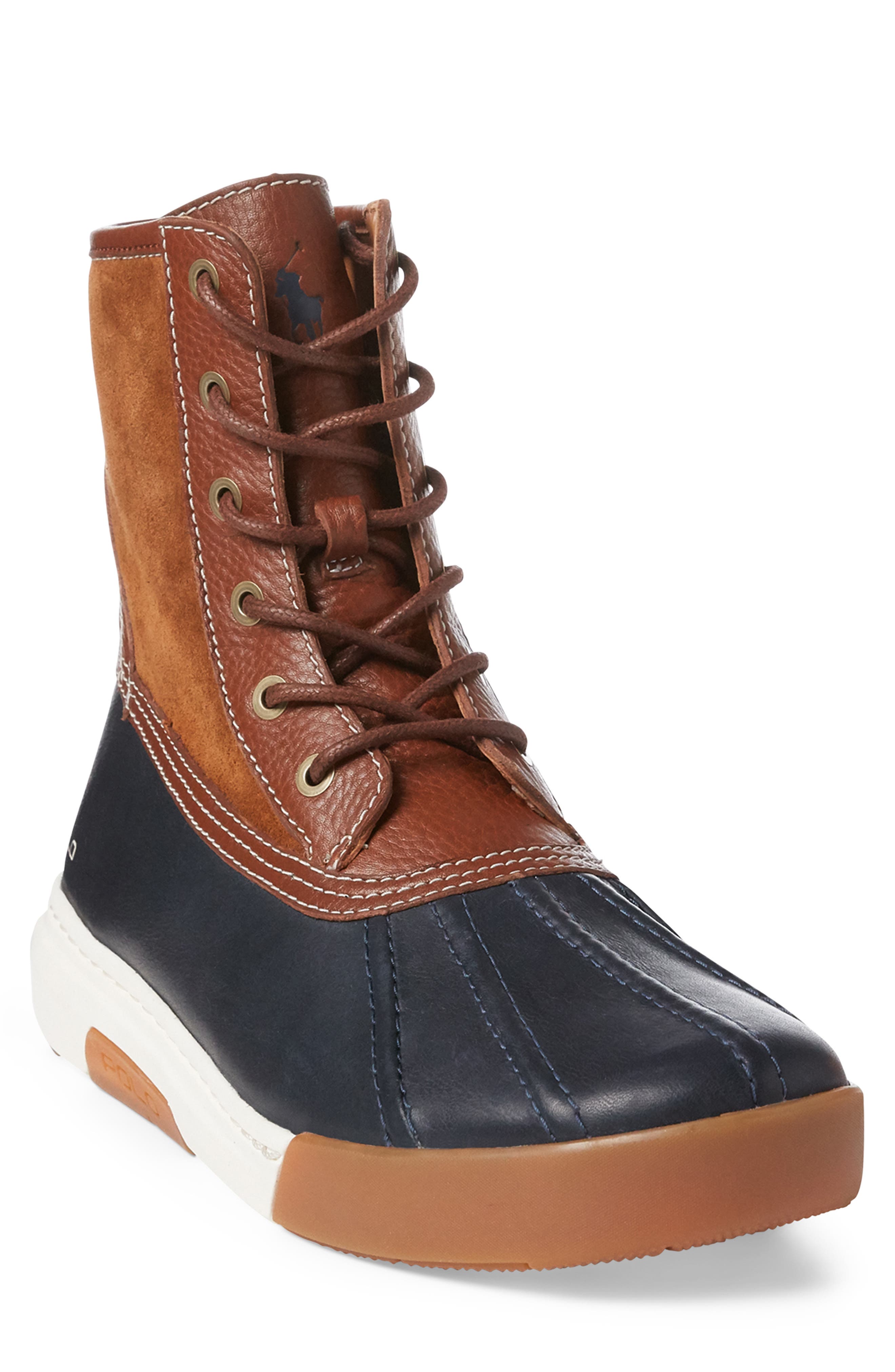 Polo Ralph Lauren Declan Water Repellent Duck Boot, Main, color, 