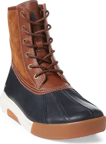 Ralph Lauren Declan leather duck boots 7D Ralph Lauren Polo Drax Men main image 4