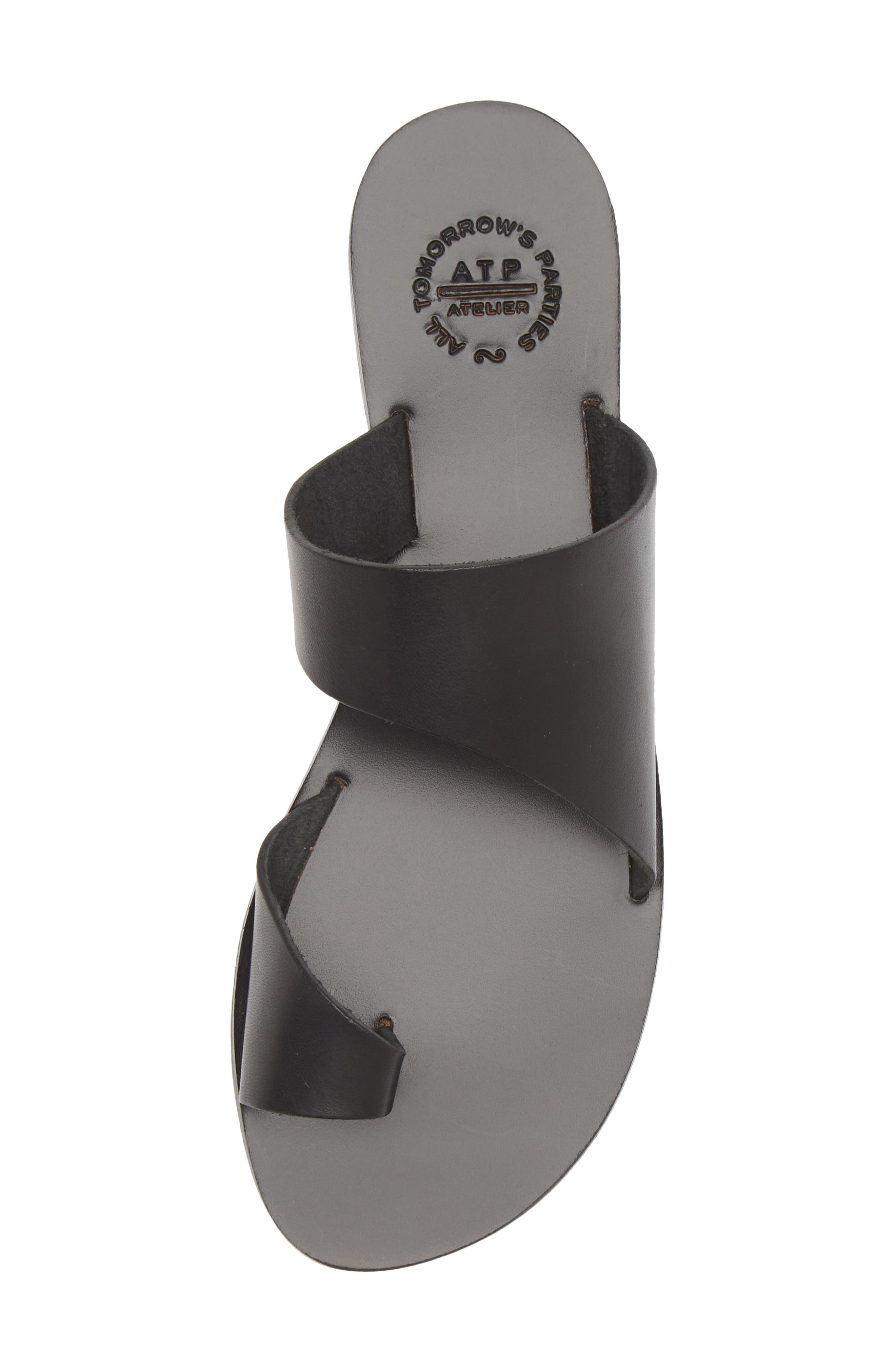 ATP ATELIER Centola Slide Sandal, Alternate, color, Black