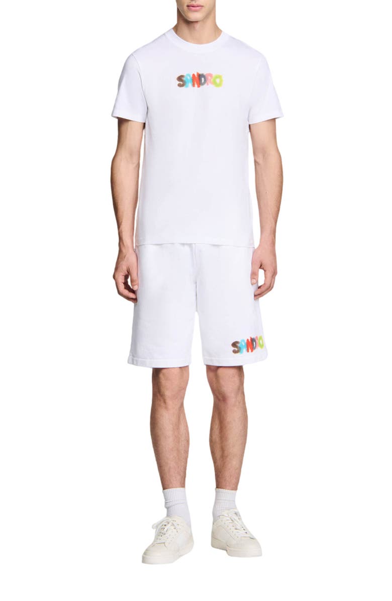 SANDRO Wild Animals T-shirt, Alternate, color, 