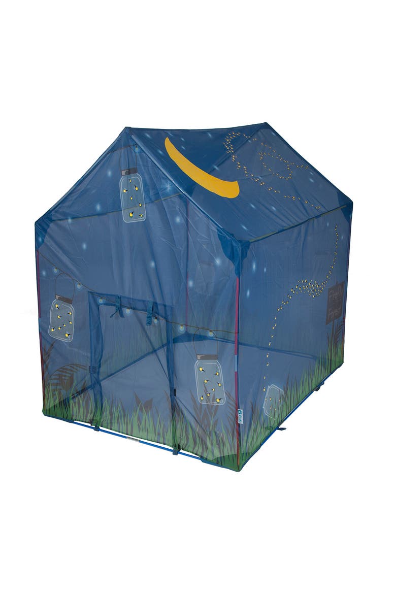 Glow in the Dark Firefly House Play Tent, Alternate, color, BLUE