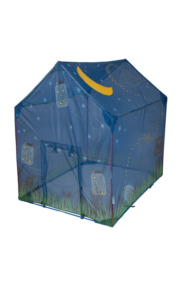 Pacific Play Tents Glow in the Dark Firefly House Play Tent, Alternate, color, Blue