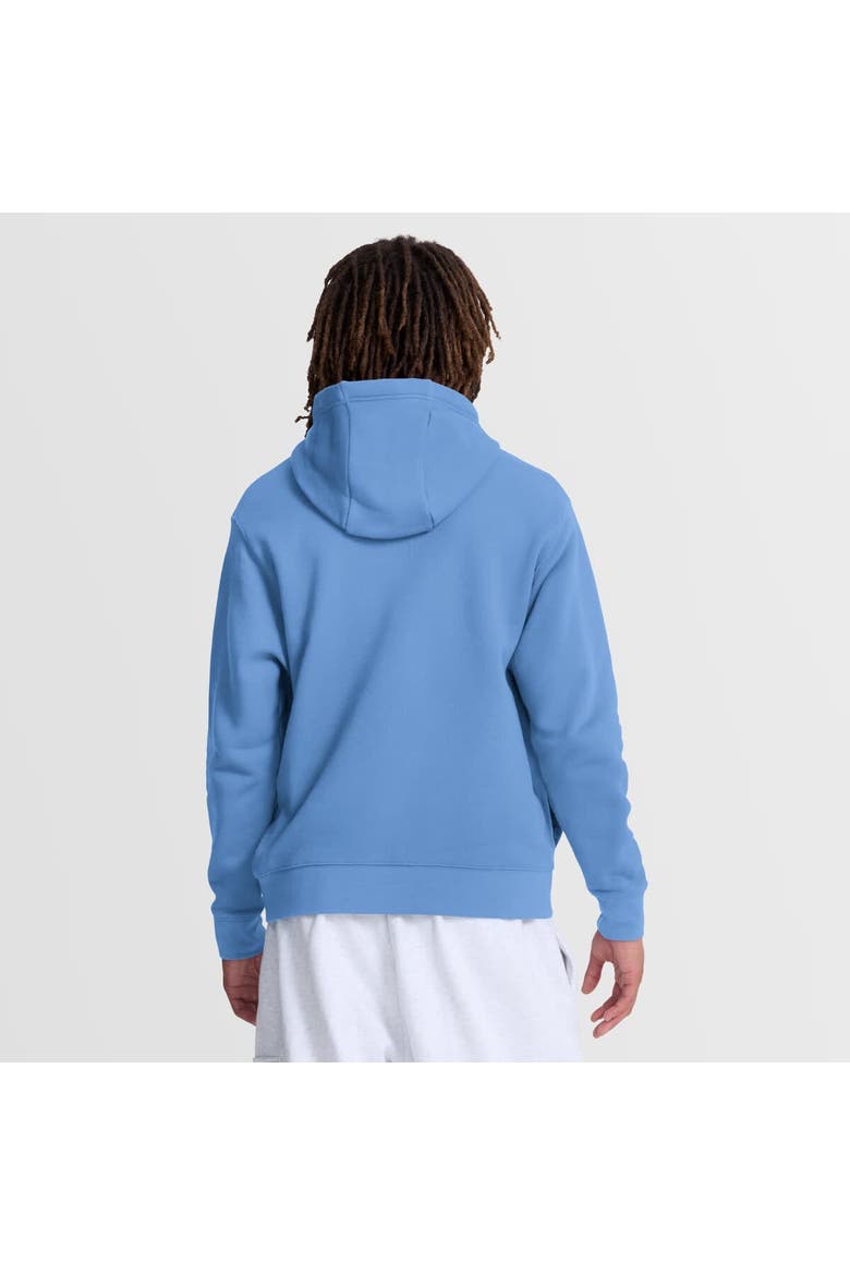 Men's Nike Light Blue Philadelphia Phillies '80s Cooperstown Collection Legacy Color-Block Hoodie, Alternate, color, Light Blue