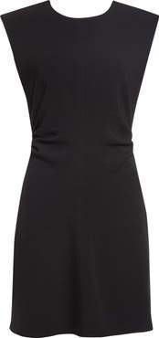 Veronica Beard Imara Ruched Sleeveless Minidress