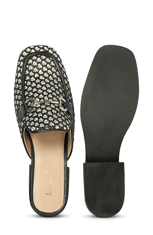 Saint G Zinnia Zaini Raffia Bit Mule
