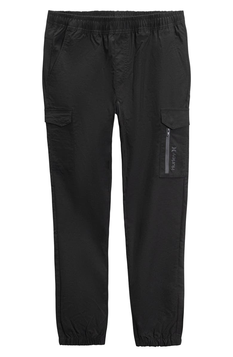 Hurley Adventure Cargo Joggers, Alternate, color, Black