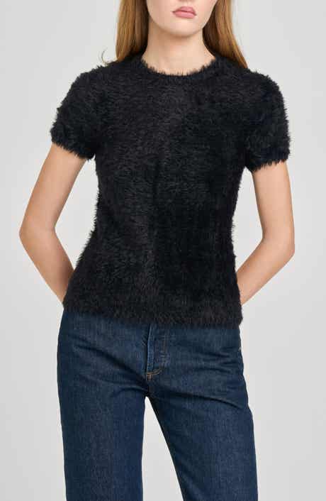 WAYF Hannah Short Sleeve Sweater