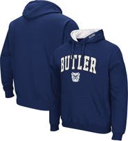 COLOSSEUM Men's Colosseum Navy Butler Bulldogs Arch and Logo Pullover Hoodie