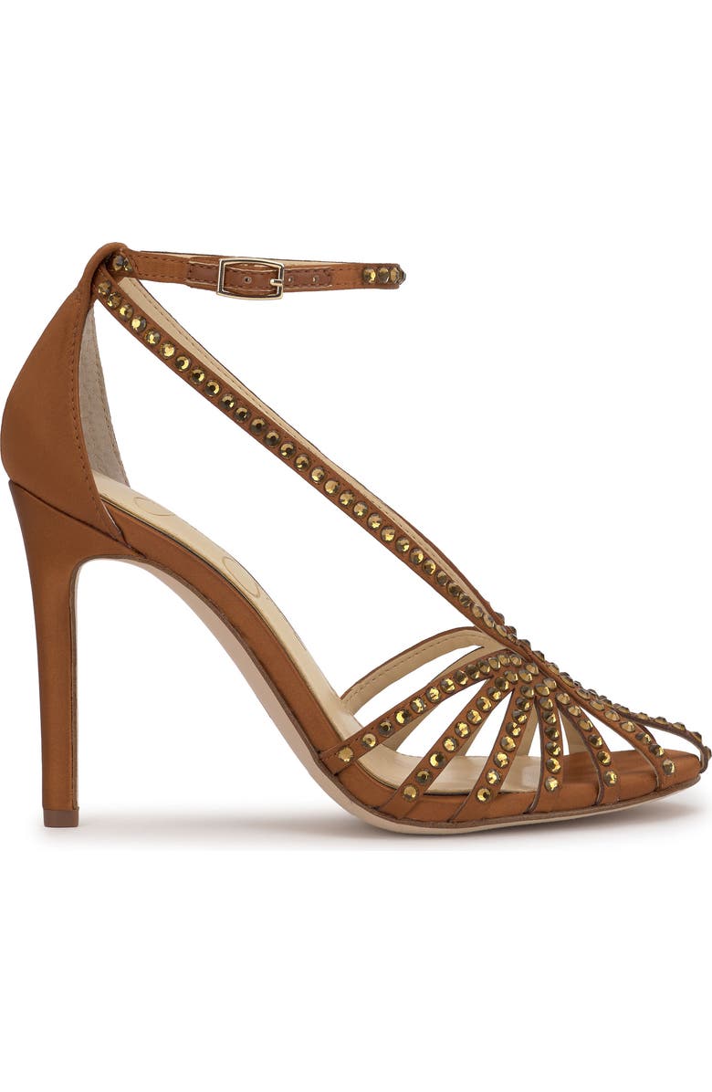 Jessica Simpson Jittale Ankle Strap Sandal, Alternate, color, Brown 02