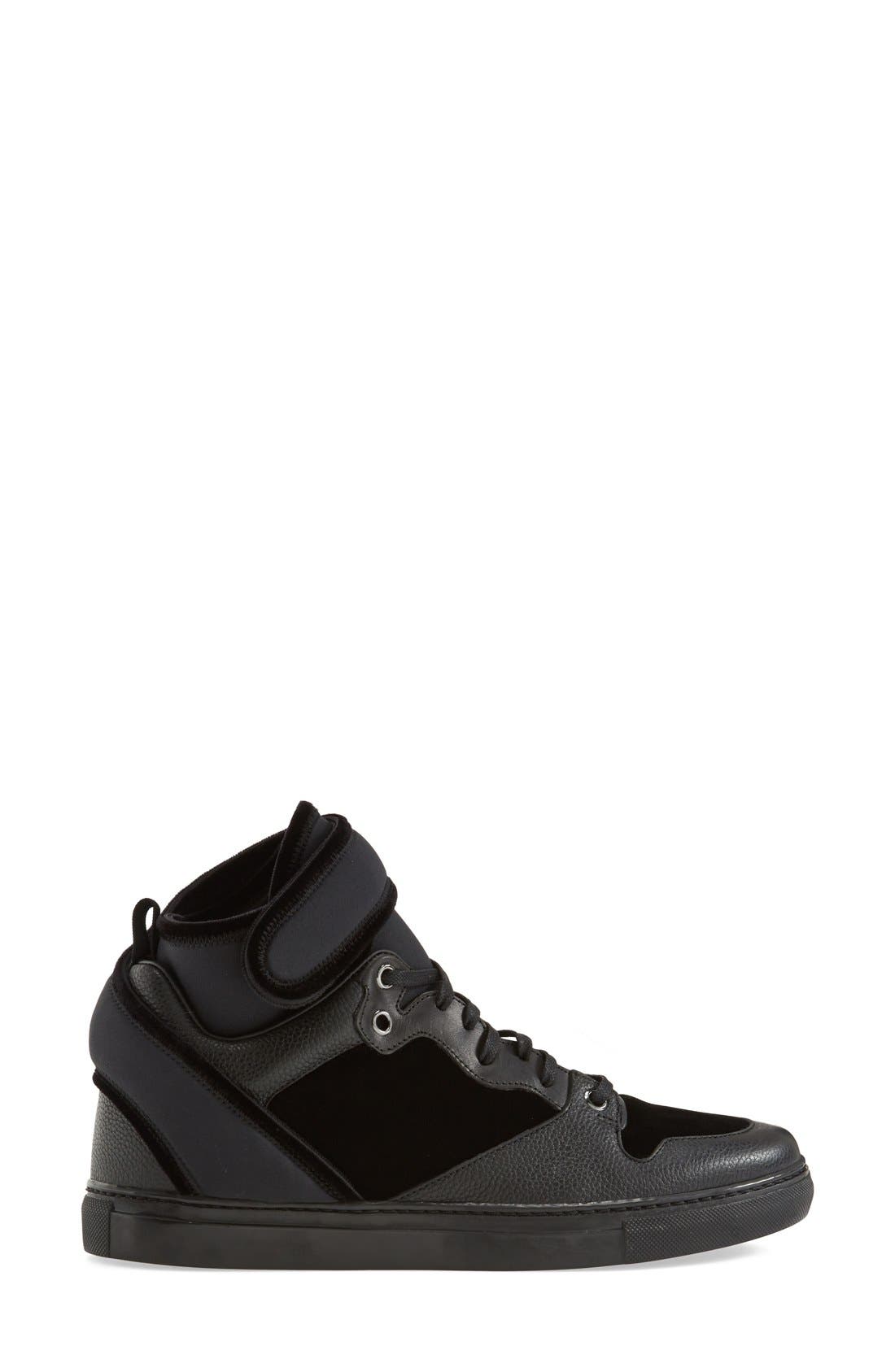 Balenciaga High Top Sneaker, Alternate, color, 