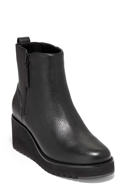 ZeroGrand City Waterproof Wedge Bootie (Women)