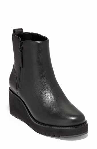 Cole Haan ZeroGrand City Waterproof Wedge Bootie