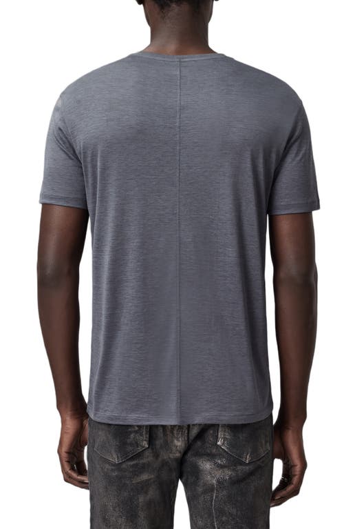 John Varvatos Amato Silk & Cotton T-shirt In Gray