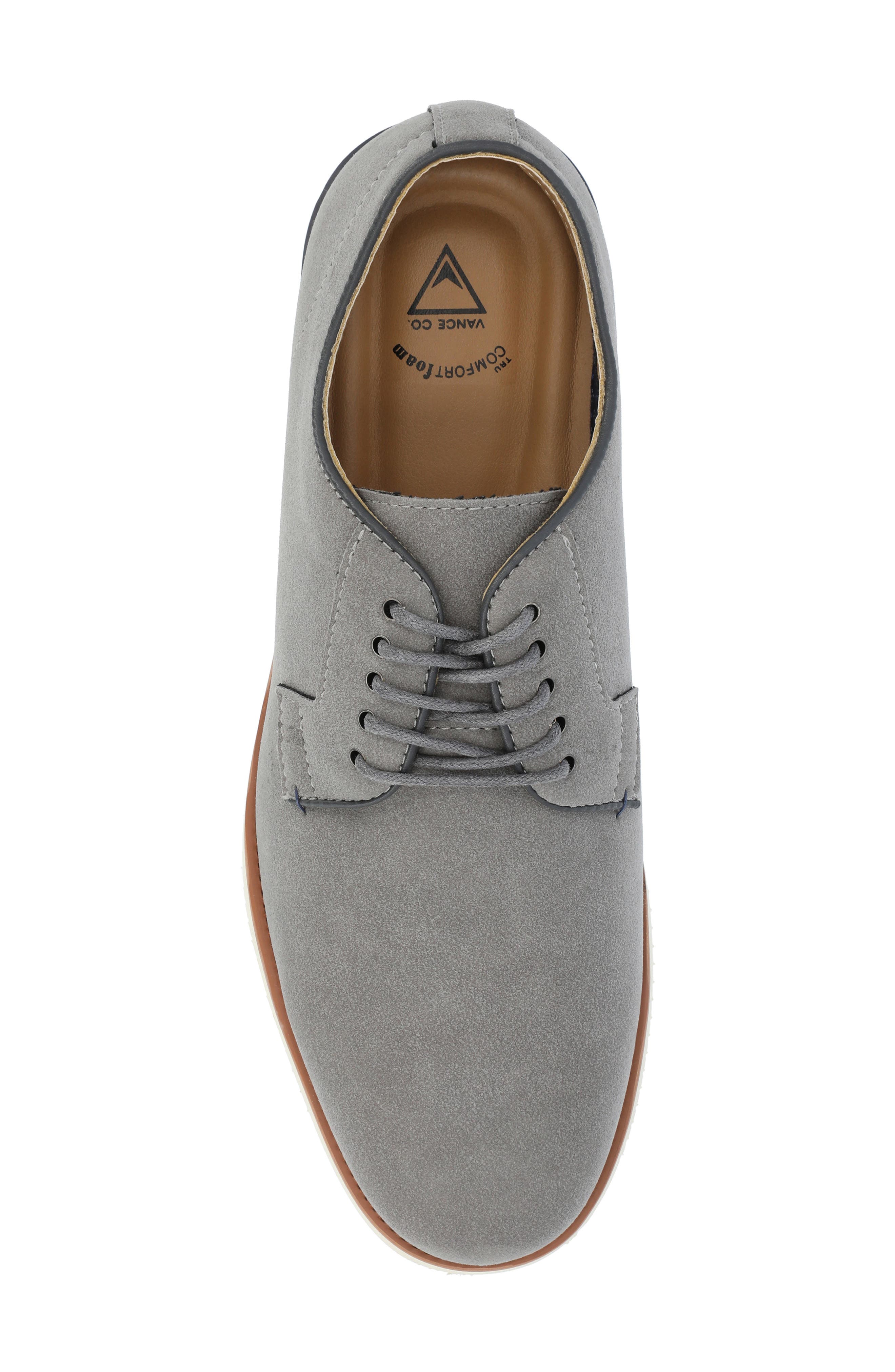 VANCE CO Ingram Plain Toe Vegan Leather Derby, Alternate, color, 