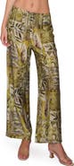 MELLODAY Floral Print Ankle Pants