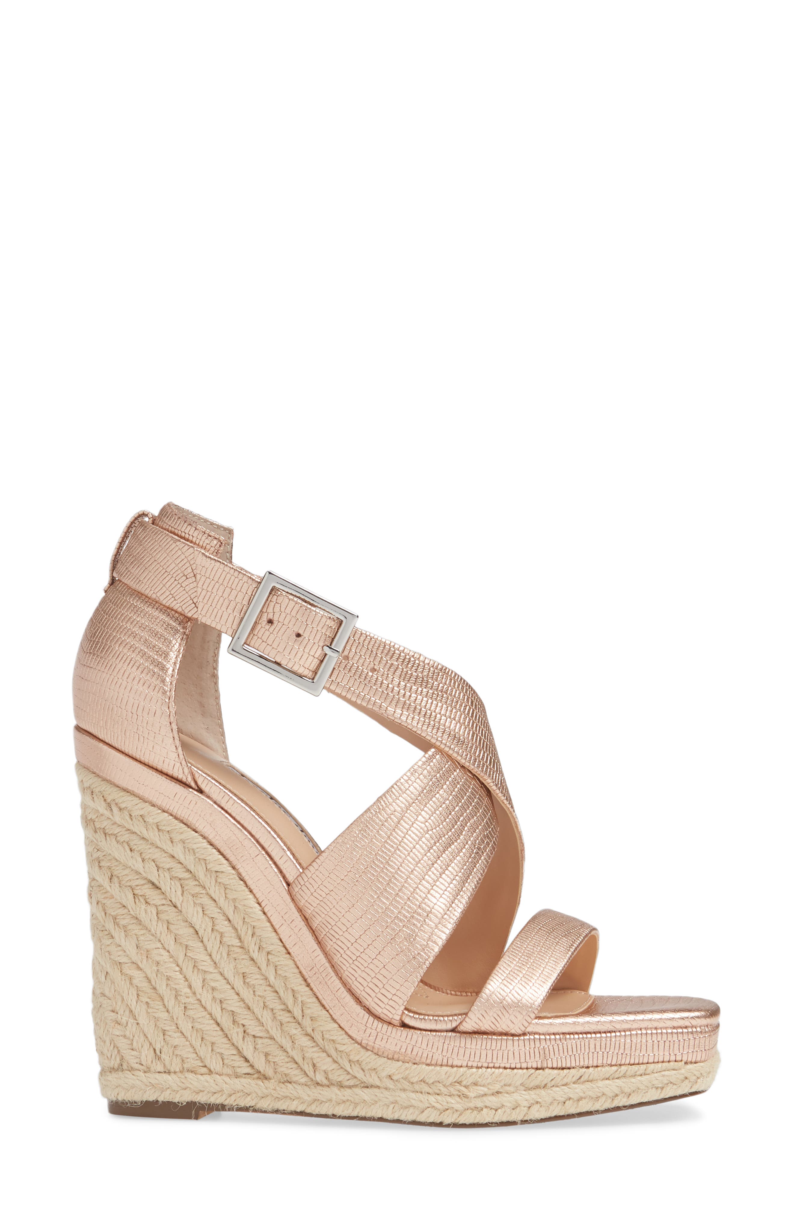 Esper Espadrille Wedge Sandal, Alternate, color, ROSE LEATHER
