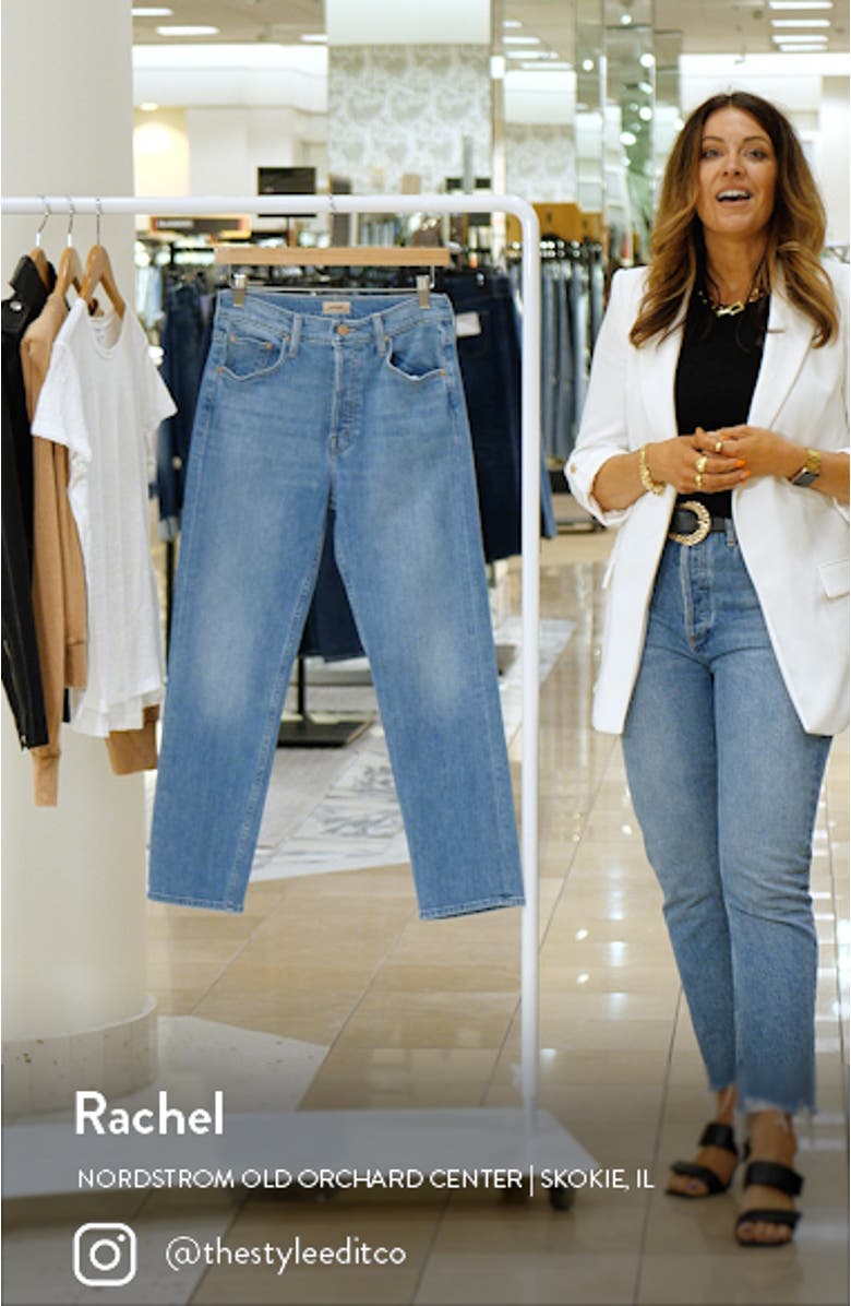 The Tomcat Crop Straight Leg Jeans, sales video thumbnail