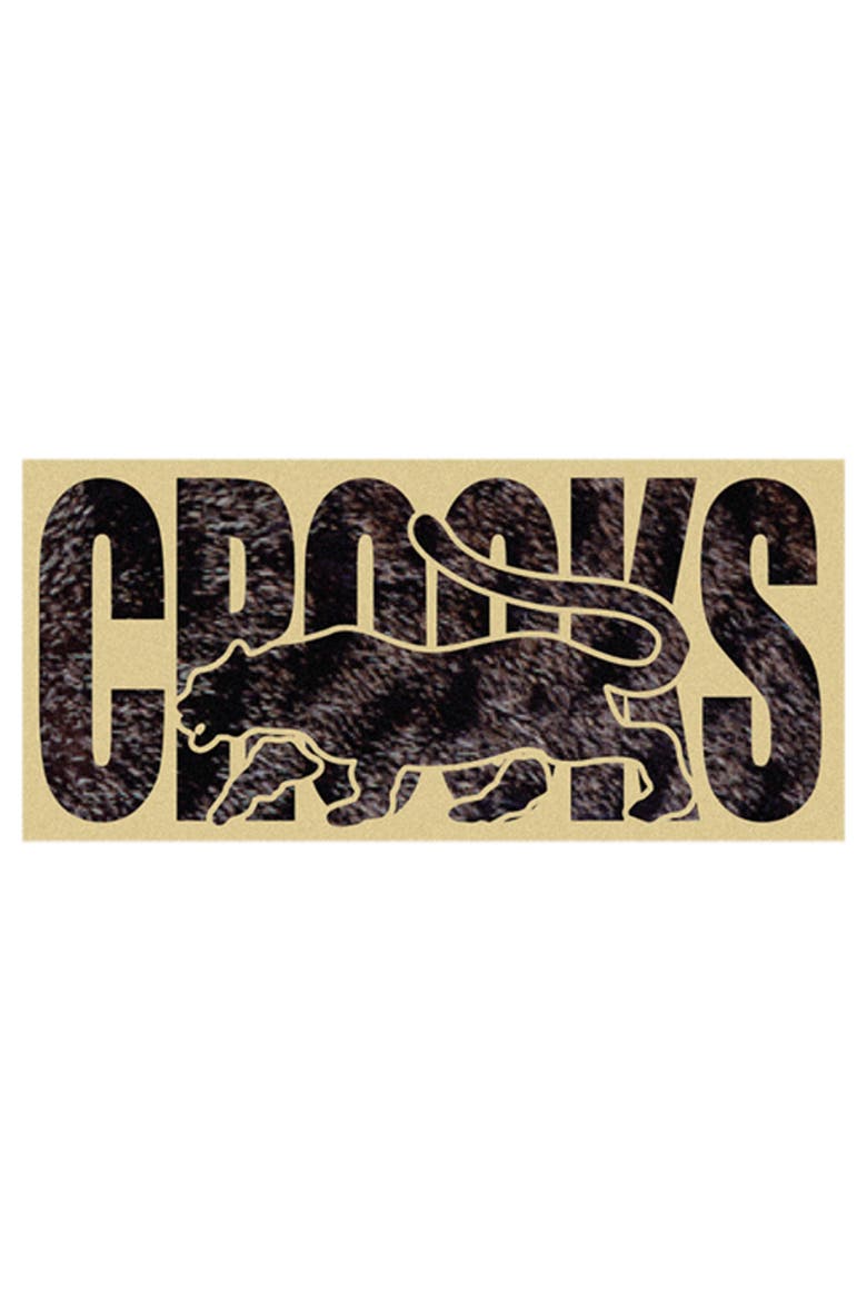 Men's Crooks & Castles Tiger Fur Print  Graphic T-Shirt, Alternate, color, White