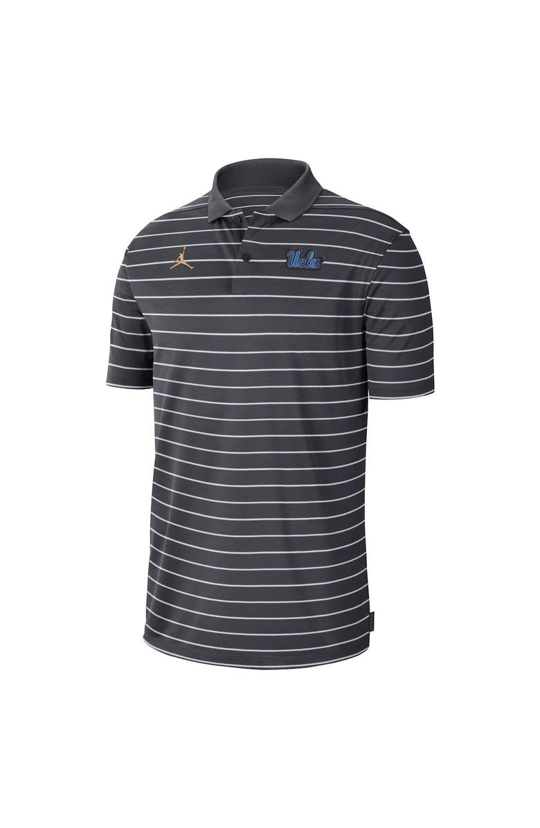 Jordan Brand Men's Jordan Brand Anthracite UCLA Bruins 2022 Early Season Coaches Performance Polo, Alternate, color, 