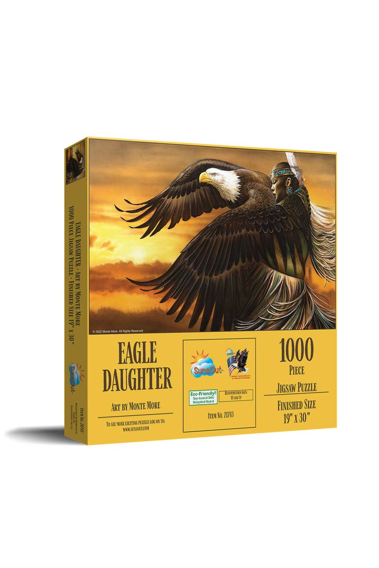 Eagle Daughter 1000 piece Jigsaw Puzzle for Adults, Main, color, Multicolor