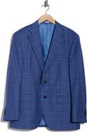 Peter Millar Flynn Classic Fit Plaid Wool Sport Coat