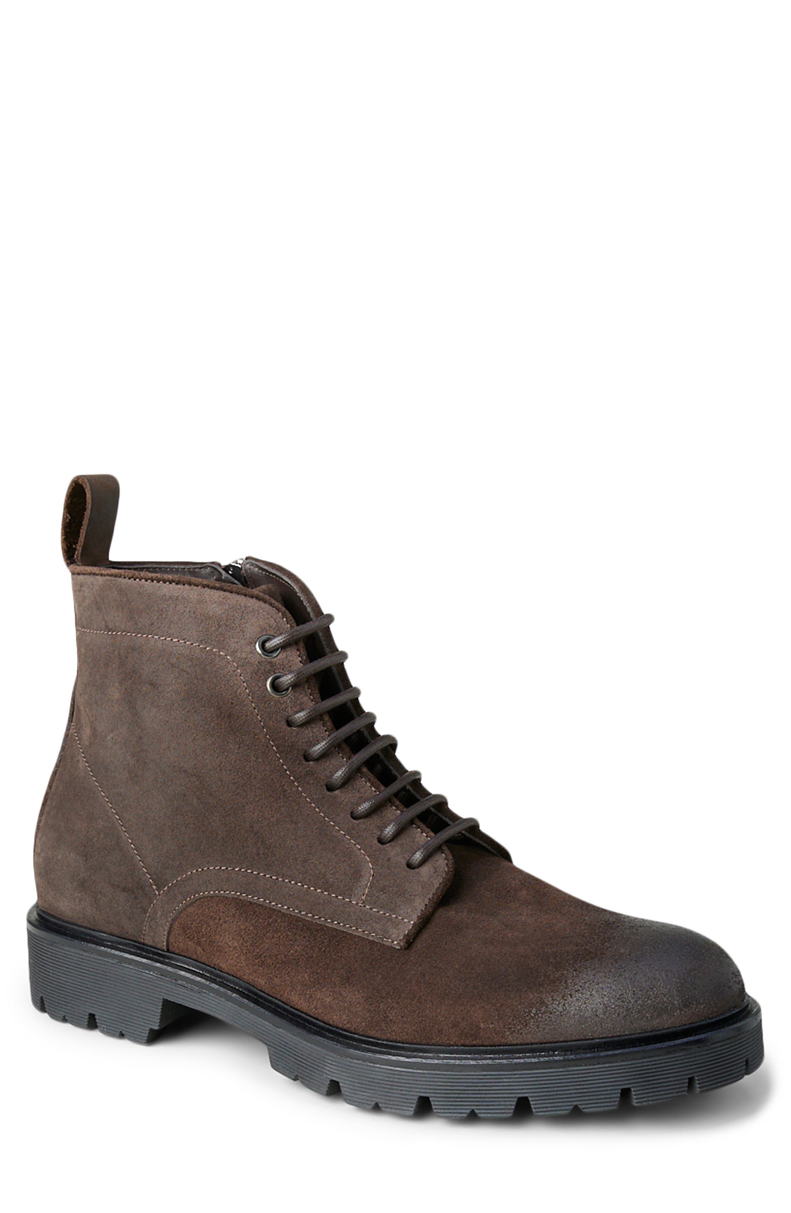 Good Man Brand Modern City Oiled Suede Boot, Main, color, 