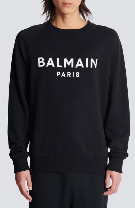 Balmain hoodie mens sale hotsell