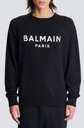 Balmain Logo Graphic Sweatshirt