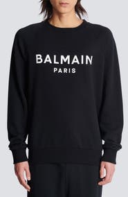 Balmain Logo Graphic Sweatshirt