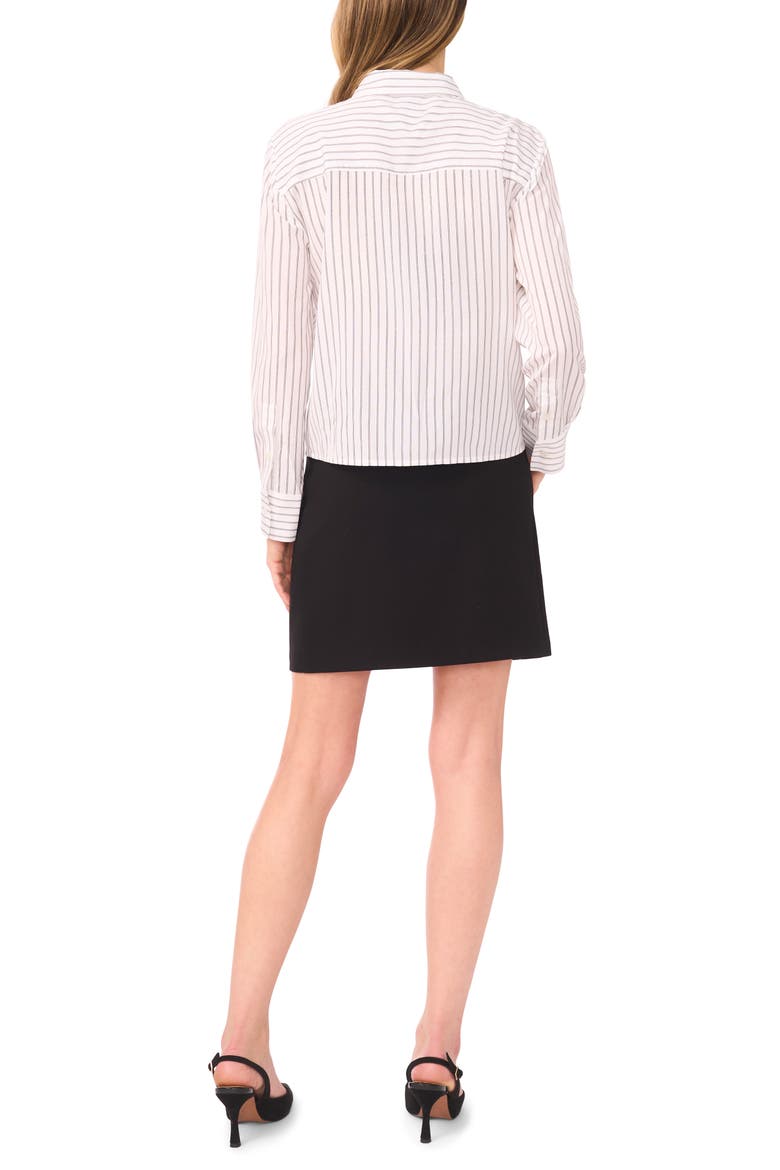 Stripe Woven Shirt, Alternate, color, NEW IVORY