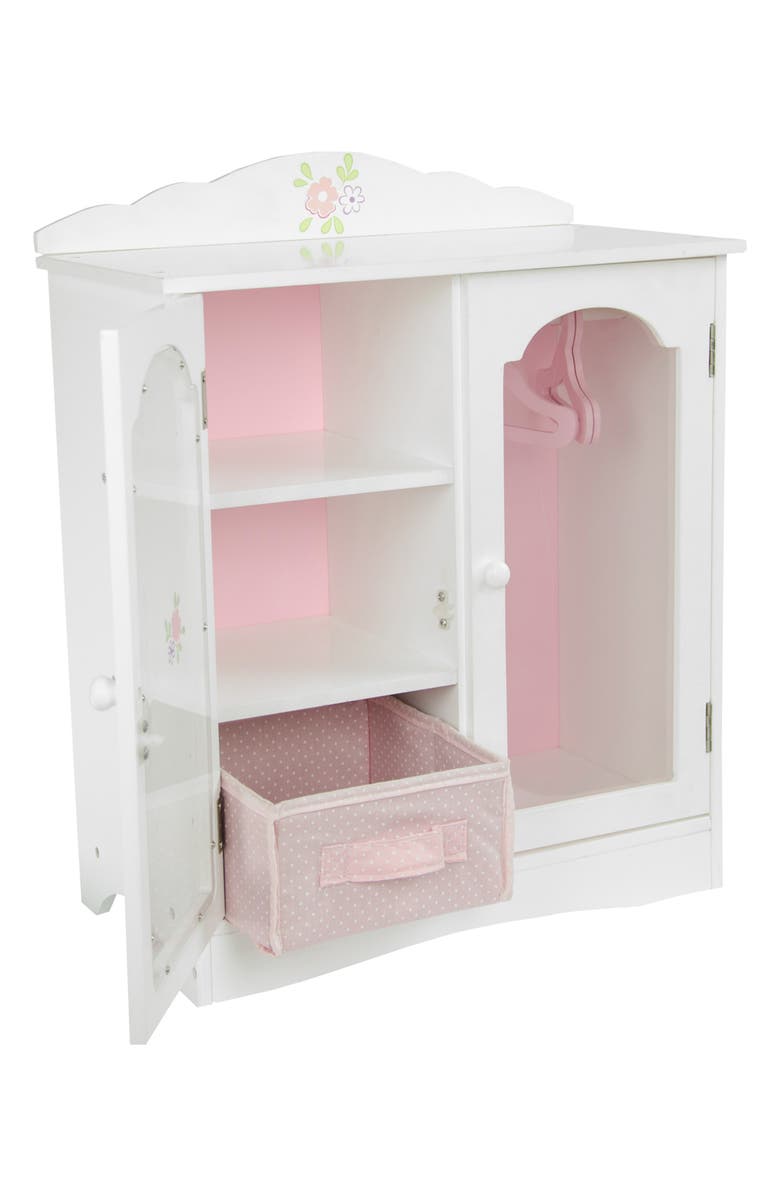 Teamson Kids Olivia's Little World Little Princess Toy Closet, Alternate, color, White