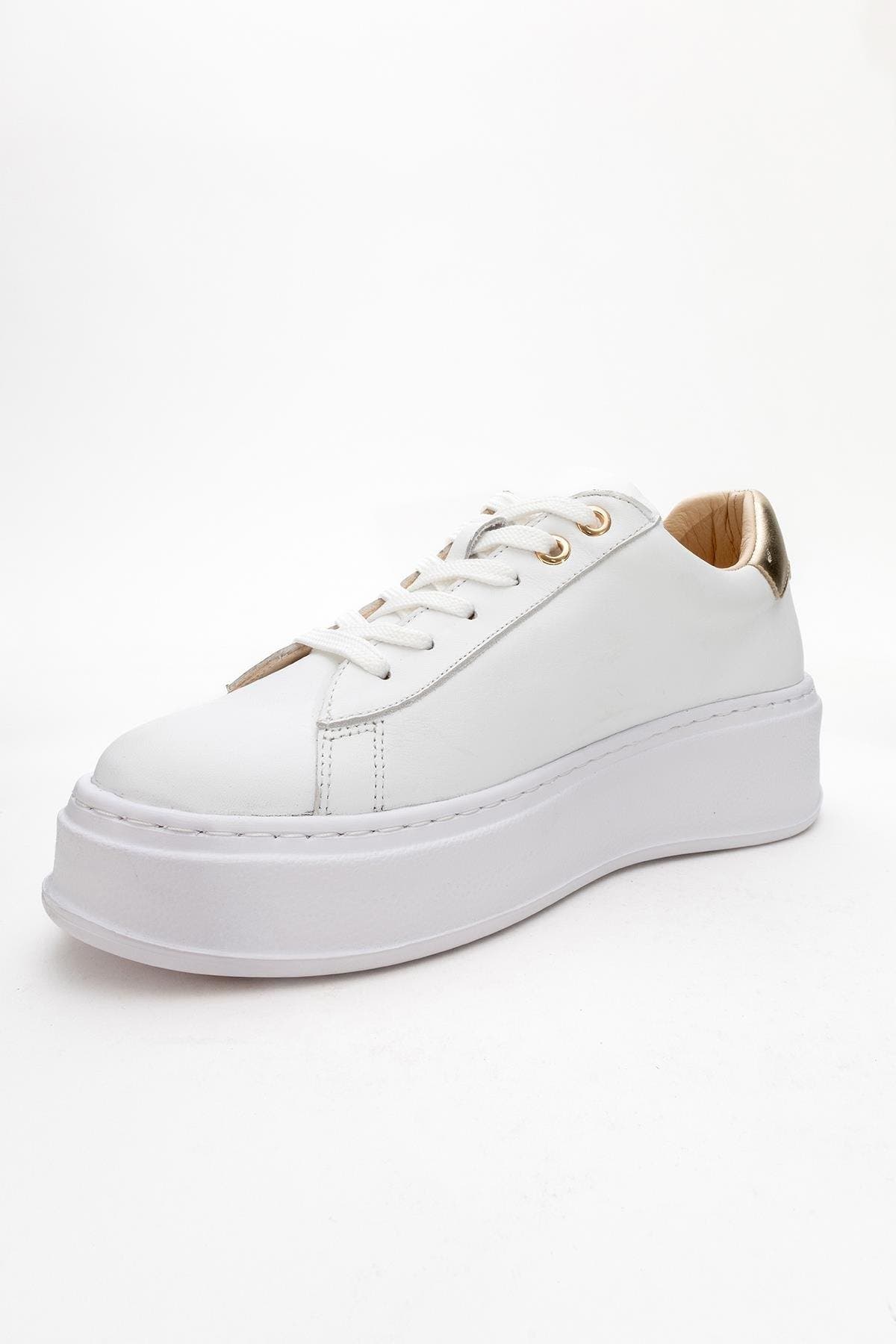 Paloma Leather Sneaker, Alternate, color, White