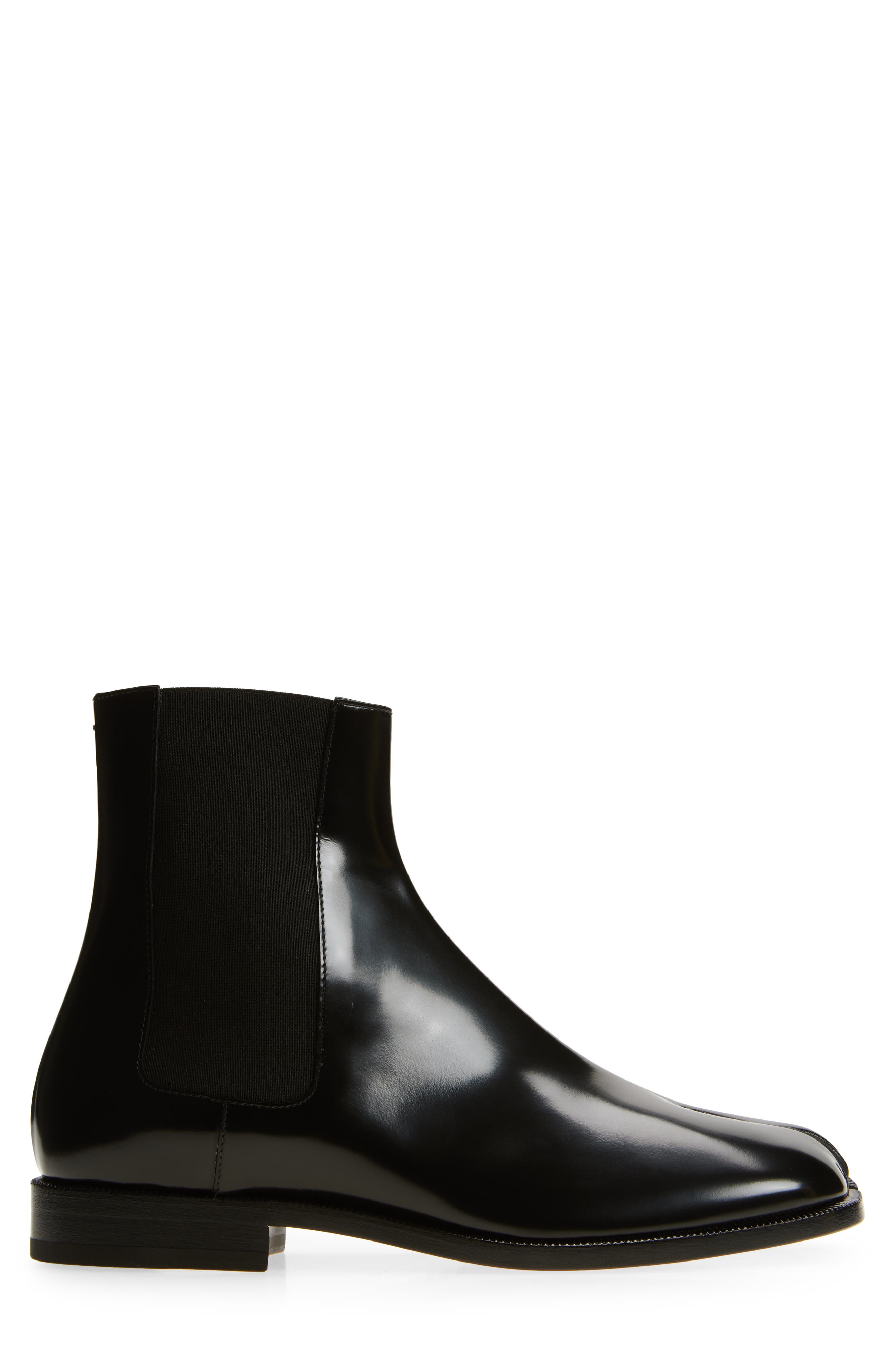 Maison Margiela Tabi Chelsea Boot, Alternate, color, Black