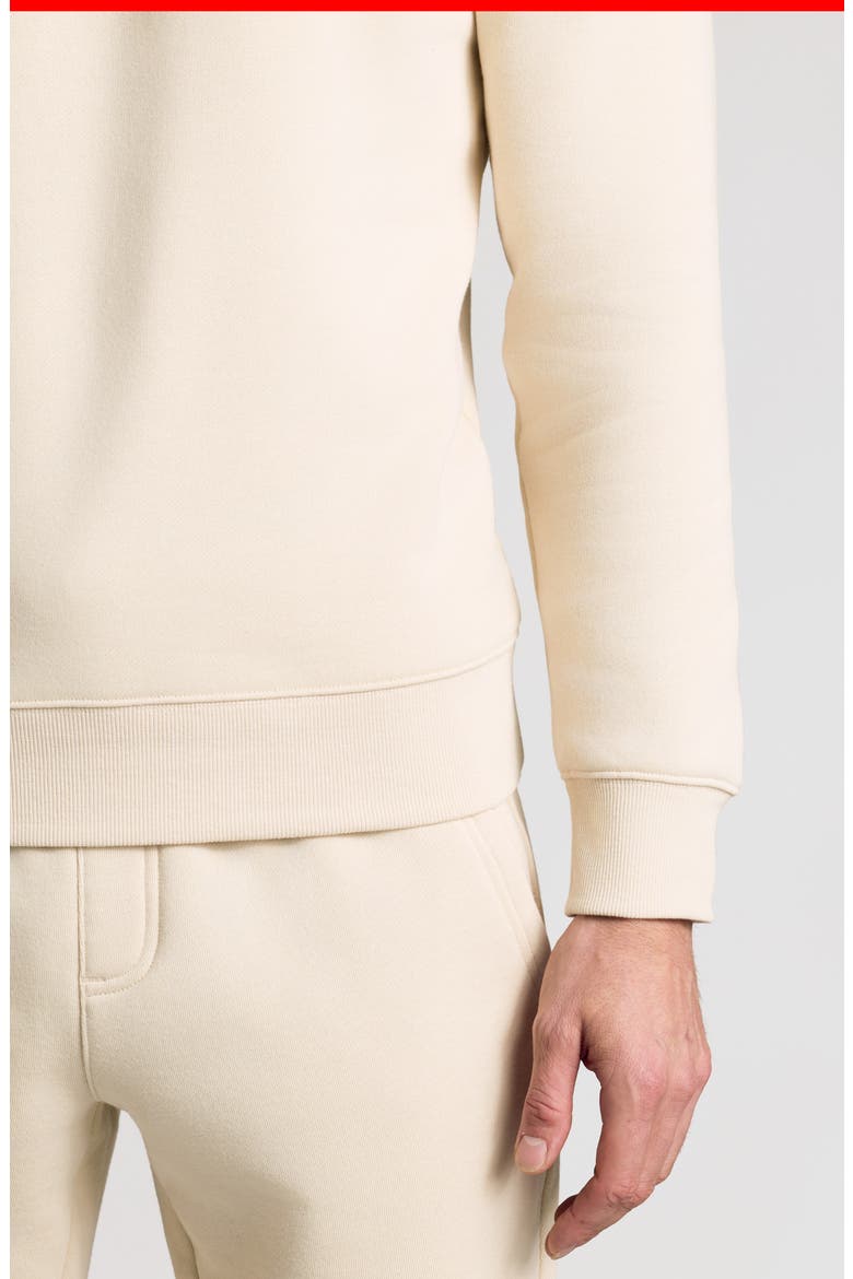 Fleece Crewneck Sweatshirt, Alternate, color, DUNE