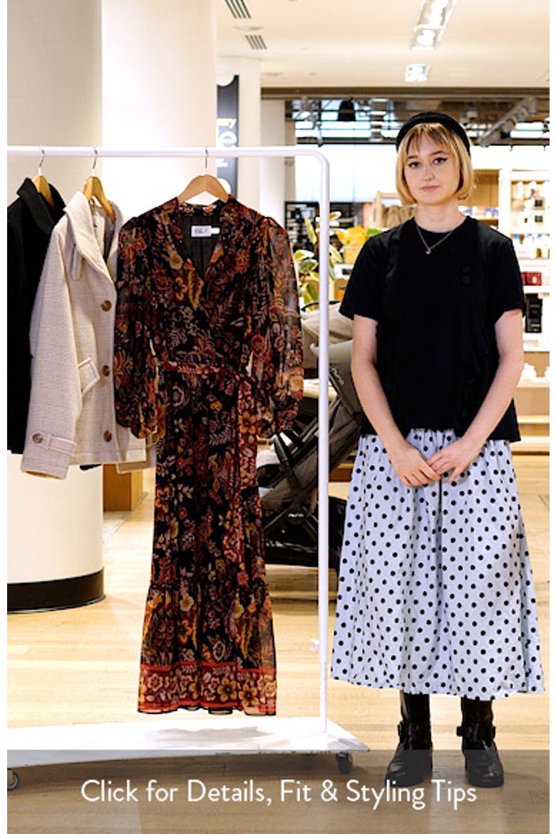 Paisley Chiffon Maxi Dress video
