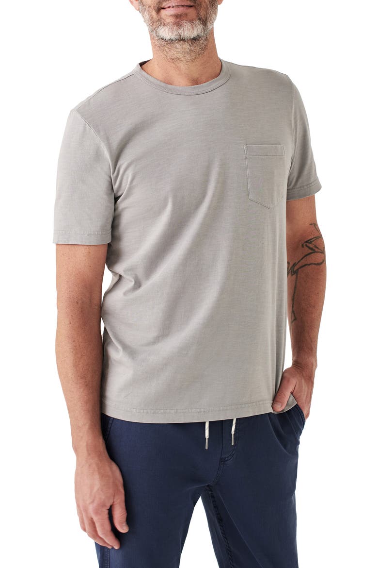 Organic Cotton Pocket T-Shirt, Main, color, WIND GREY